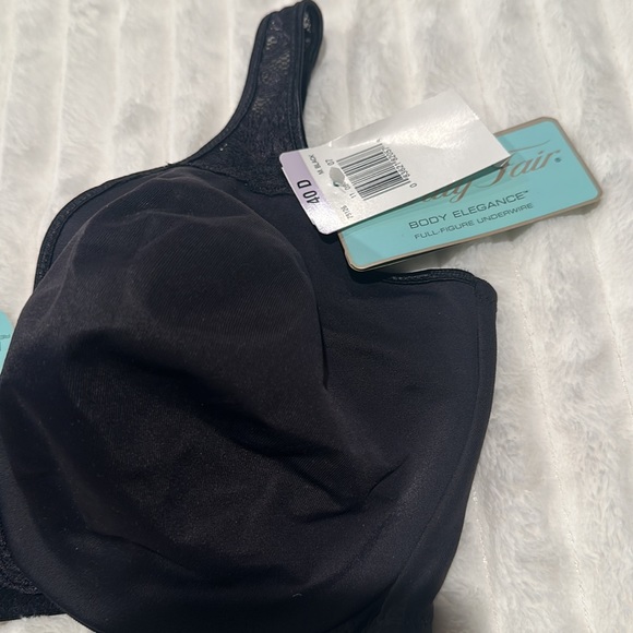 VANITY FAIR Body Elegance Full-Figure Underwire Bra. Size 40D - Picture 2 of 5